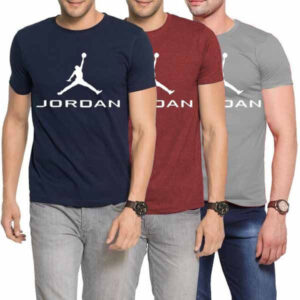 Pack OF 3 Jordan Printed Tshirts For Men