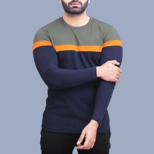 Stylish Fashion Multi Panel Tshirt For Men