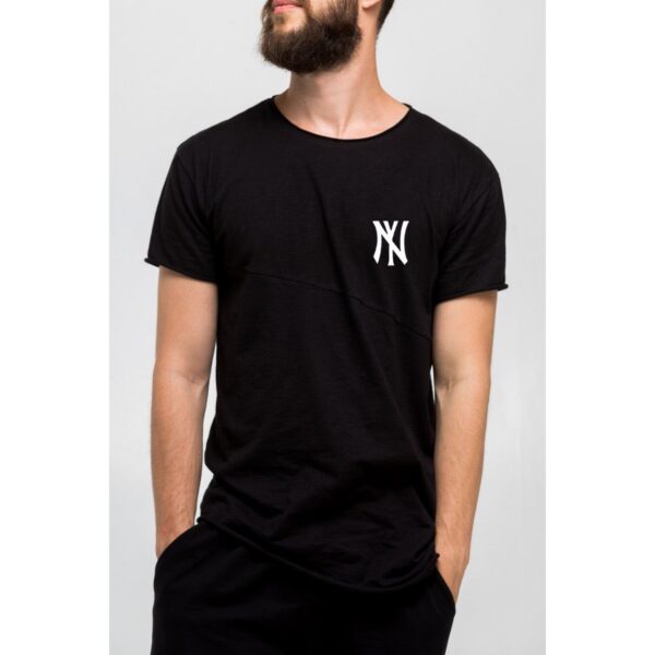 Ny Round Neck Printed Tshirt For Men