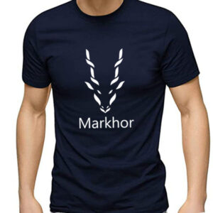 Vinyl Markhor Printed Tshirt For Men