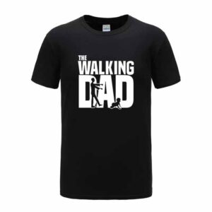 Vinyl The Walking Dad Printed Tshirt For Men