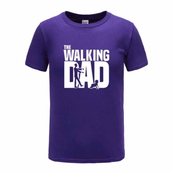 Vinyl The Walking Dad Printed Tshirt For Men