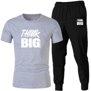 Vinyl Think BIG Printed Summer Tracksuit For Men