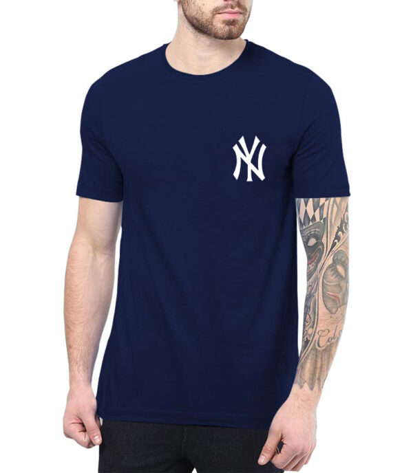 Ny Round Neck Printed Tshirt For Men