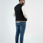 Baseball Varsity Jacket – Black | Classic Streetwear with Modern Comfort Baseball Varsity Jacket