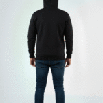 Balaclava Zip Hoodie – Black | Ninja Style Mask Hoodie for Men Balaclava Zip Hoodie