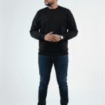 Solid Sweatshirt – Black | Best Sweatshirt For Men Solid Sweatshirt