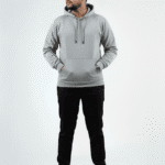 Solid Pull Over Hoodie – Grey | Best Hoodie For Men Solid Pull Over Hoodie