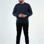 Solid Sweatshirt – Navy | Best Sweatshirt For Men Solid Sweatshirt