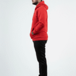 Solid Pull Over Hoodie – Red | Best Hoodie For Men Solid Pull Over Hoodie