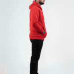 Solid Pull Over Hoodie – Red | Best Hoodie For Men Solid Pull Over Hoodie