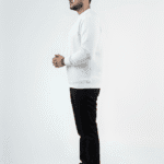 Solid Sweatshirt – White | Best Sweatshirt For Men Solid Sweatshirt
