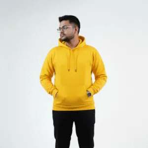 Solid Pull Over Hoodie