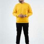 Solid Sweatshirt – Yellow | Best Sweatshirt For Men Solid Sweatshirt