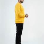 Solid Sweatshirt – Yellow | Best Sweatshirt For Men Solid Sweatshirt